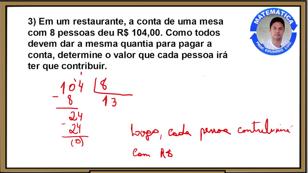 Resolução de Problemas com as 4 Operações