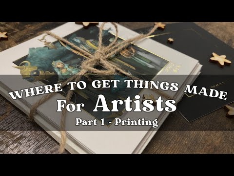 Where to Get Prints Made for Artists (foil printing included)