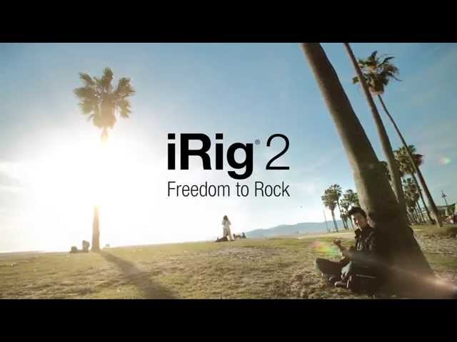 Video teaser per iRig 2 -  Freedom to Rock