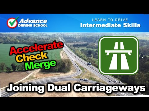 Joining Dual Carriageways From A Slip Road  |  Intermediate Driving Skills