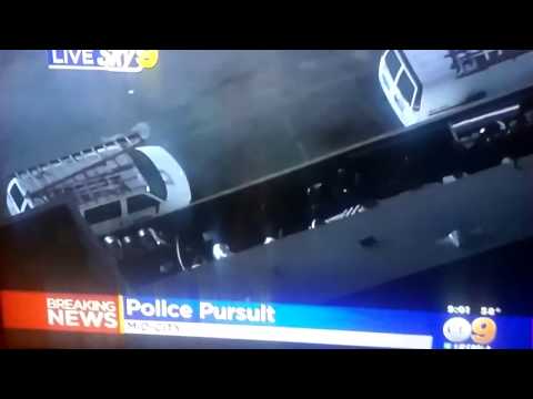 High Speed Chase LAPD pursuit