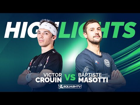 🇫🇷 Crouin v Masotti 🇫🇷 | British Open 2025 | RD3 HIGHLIGHTS