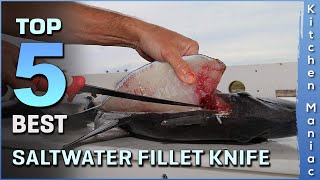 Best Saltwater Fillet Knife | Filleting, Boning, Non-slip Handles, Protective Sheath | Review 2025