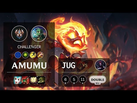 Amumu Jungle vs Elise - EUW Challenger Patch 10.12