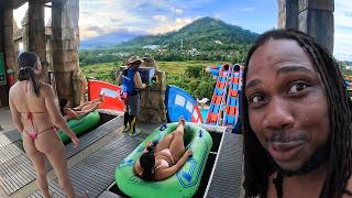 Thailand LARGEST Water Park Best Slides