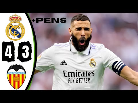 Real Madrid vs Valencia 1-1 (4-3p) | Full Highlights HD | Supercopa de España Highlights