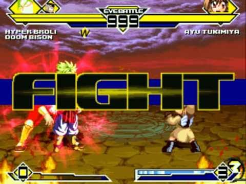 Mugen - Ayu Tsukimiya vs Doom Bison & Hyper Broli