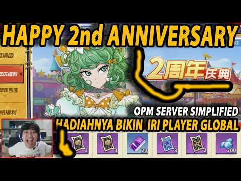 🔥🔥HAPPY ANNIVERSARY KE 2 SERVER INDUK [HADIAHNYA BIKIN IRI SEA] - ONE PUNCH MAN:The Strongest