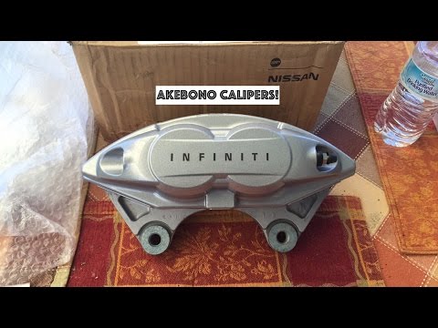 Akebono Brake Calipers For Nissan 370Z