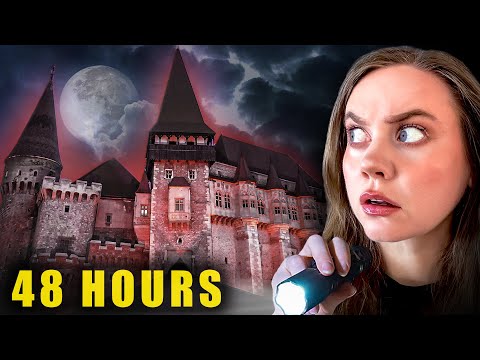 SURVIVING Dracula's Castle | Paranormal Investigation | 48 Hours!