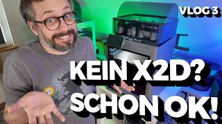 Mein Bambu Lab X2D LUXUSPROBLEM - VLOG 3