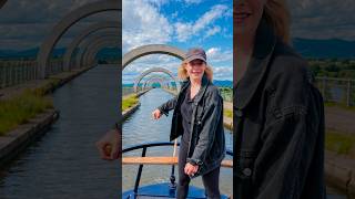 We Drove a Canal Boat Into The Falkirk Wheel As Complete Beginners #scotland #falkirkwheel #canal