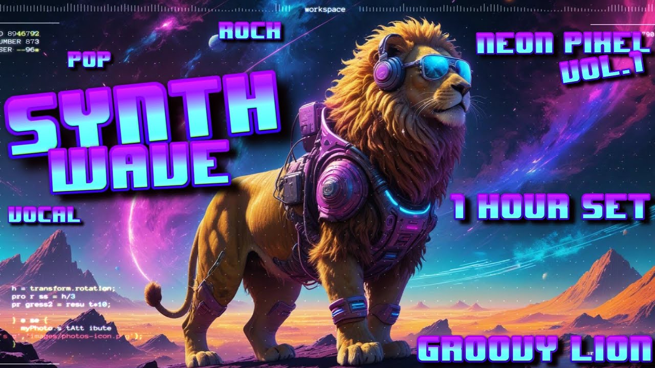 NEON PIXEL VOL.1 | 1 Hour | New Vocal Synthwave / Retrowave / Dreamwave Mix | [No Copyright Music]