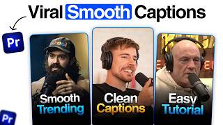 How to Create Smooth Trending Captions Animation in Adobe Premiere Pro