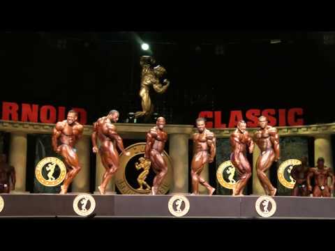 1st Callout Bodybuiding Prejudging @Arnold Classic 2018
