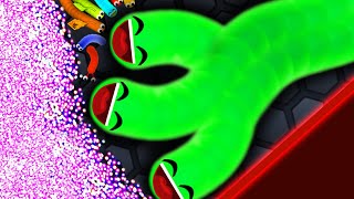 Slither.io - STRONG BAD SNAKE #2 // SLITHER.IO GAMEPLAY (Slitherio Funny/Best Moments)