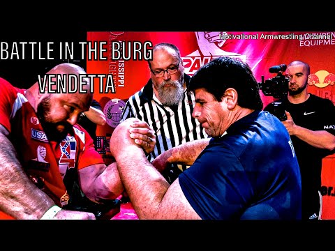 VENDETTA SUPERMATCHES AT BATTLE IN THE BURG ARMWRESTLING TOURNAMENT