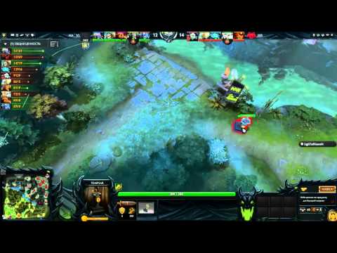 D2CL. Na'Vi vs HellRaisers, game 2. 11.03.2015