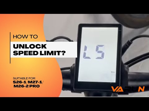 How To Unlock Varun E-bike Speed Limit?