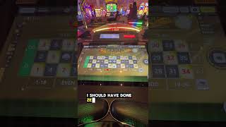 Roulette Lucky 00 ..i lost again! Comment the number to bet on next #casino #roulette #gamble