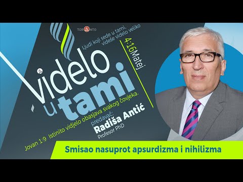 Radiša Antić  "Nihilizam i apsurdizam"