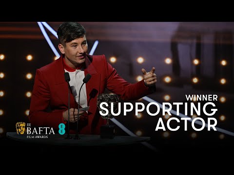 Barry Keoghan Wins Supporting Actor | EE BAFTAs 2023