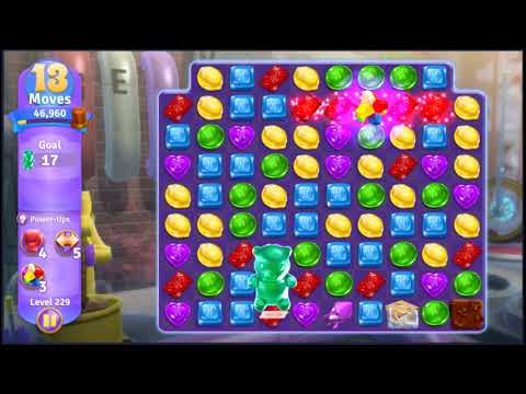 Wonka's World of Candy Level 229 - NO BOOSTERS + FULL STORY 🍫 | SKILLGAMING ✔️