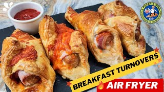 Air Fryer Breakfast Pastry Turnovers ARE NEXT LEVEL!