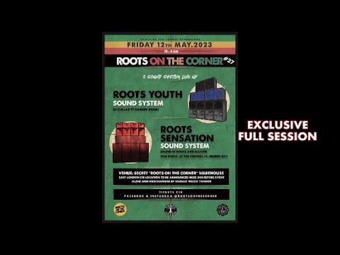 Roots Youth mts Roots Sensation @ Secret Location Warehouse. London E10. Friday 12th May 2023.