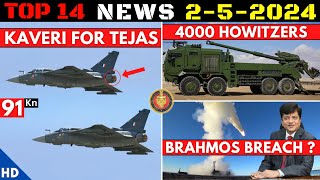 Indian Defence Updates : Kaveri For Tejas,4000 Howitzers,Brahmos Breach,12 Super Sukhoi,ITCM Test