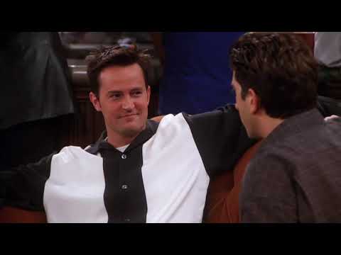 Ross kicks chandlers ass