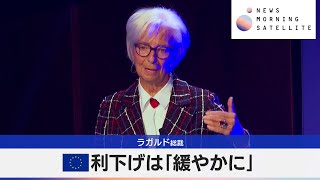 Download lagu EU利下げは「緩やかに」　ラガルド総裁【モーサテ】 mp3