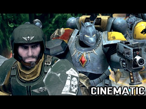 Space Wolves & Imperial Guard vs Chaos! - Elite Mod, Warhammer 40K: Dawn of War 2: Retribution