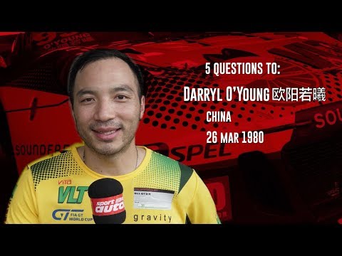 5 Questions to race driver Darryl O'Young