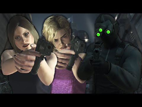 HITMAN Paris Kill Everyone Splinter Cell All NPCs Have Guns Infinite Ammo Mod