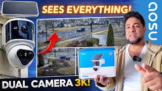 This Outdoor Security Camera Sees EVERYTHING! aosu T2 Pro Dual Camera Review