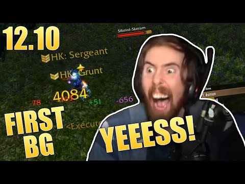 Asmongold DOMINATES His FIRST BG in Classic WoW with Esfand | Battleground Warsong Gulch | 12 10