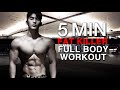 5 MIN FAT KILLER FULLBODY WORKOUT l 체지방 박살 5분 전신 운동