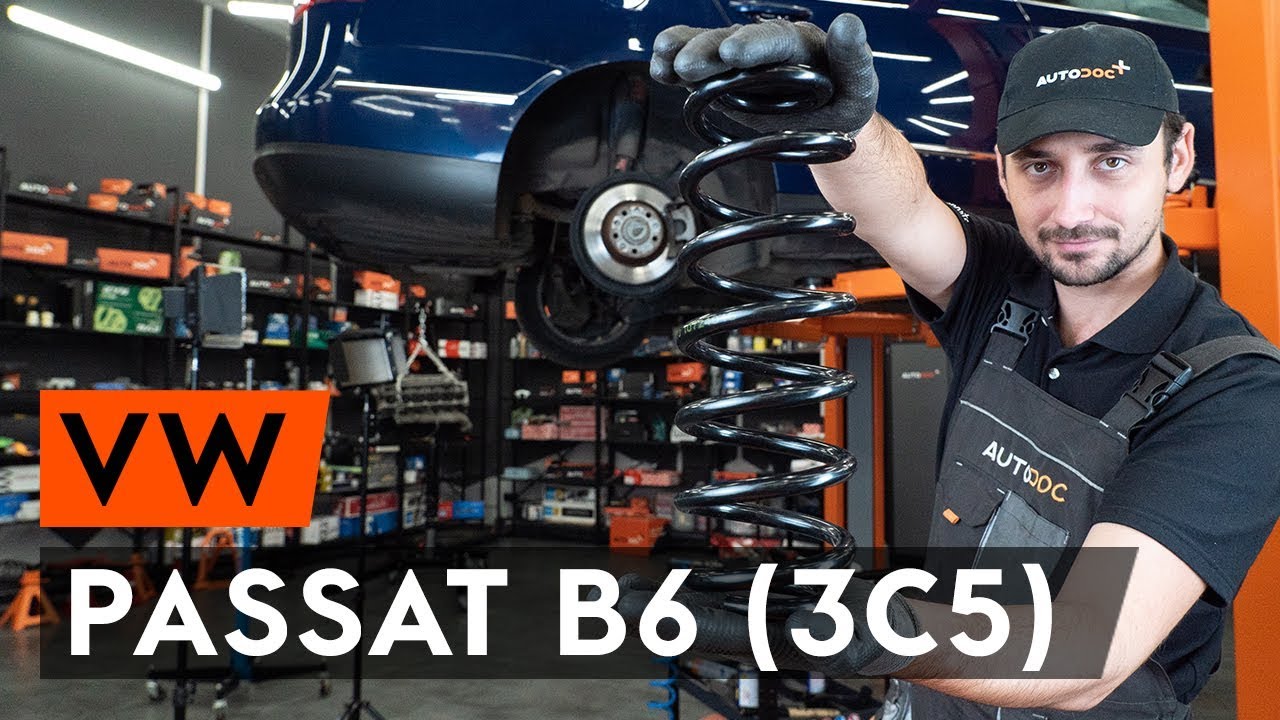 Jak wymienić sprężyny zawieszenia tył w VW Passat 3C B6 Variant - poradnik naprawy