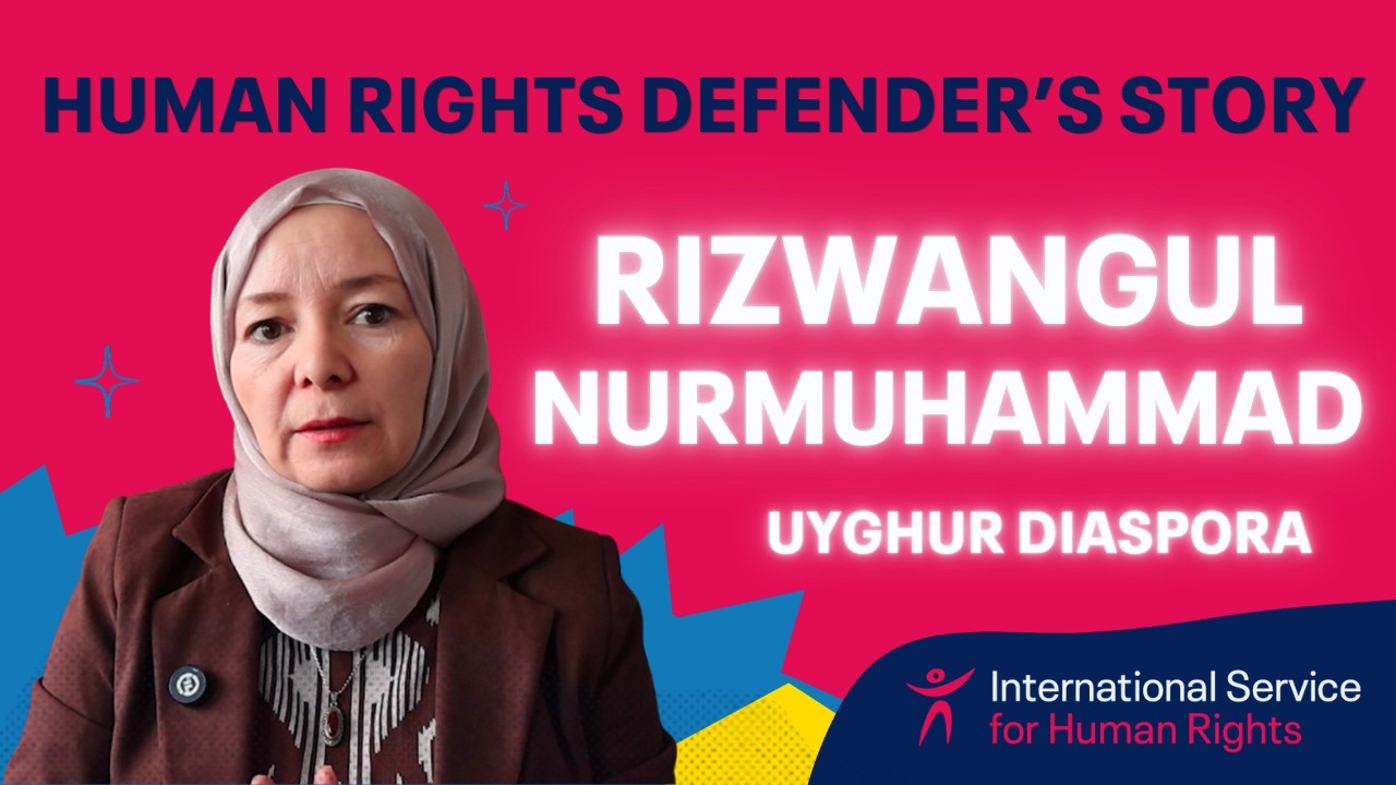 Human Rights Defender's story: Rizwangul NurMuhammad