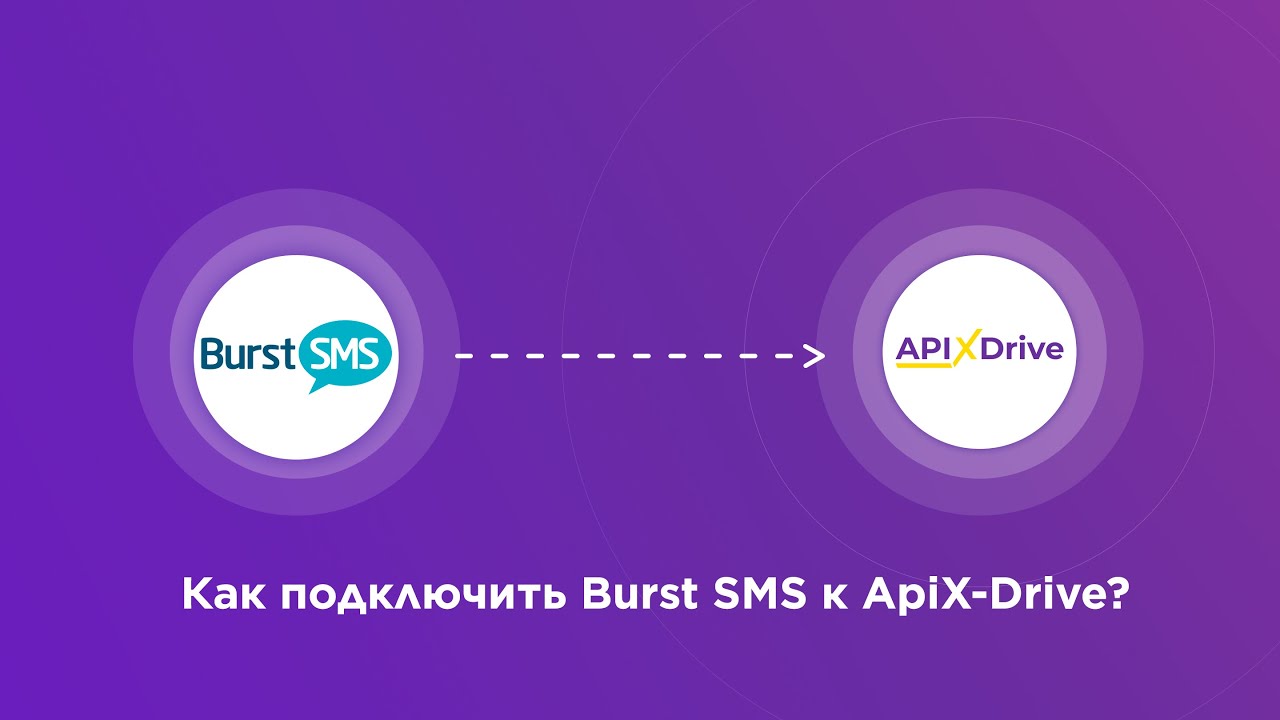 Подключение Burst SMS Подключение Burst SMS