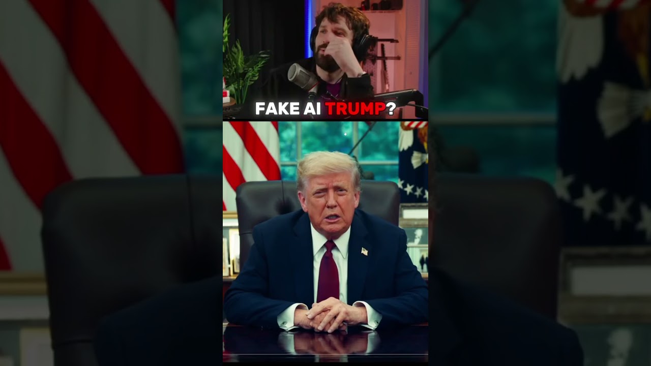 Is The White House Using A FAKE AI Trump? 😲🤔