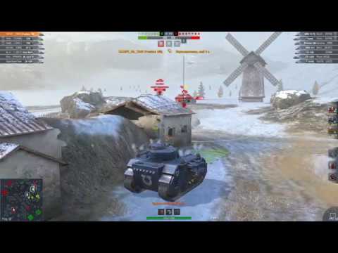 WOT Blitz: Predator UM бой на 1 степень и 3к урон