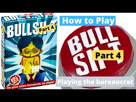 BS Button Game:  Part 4, Playing the bureaucrat