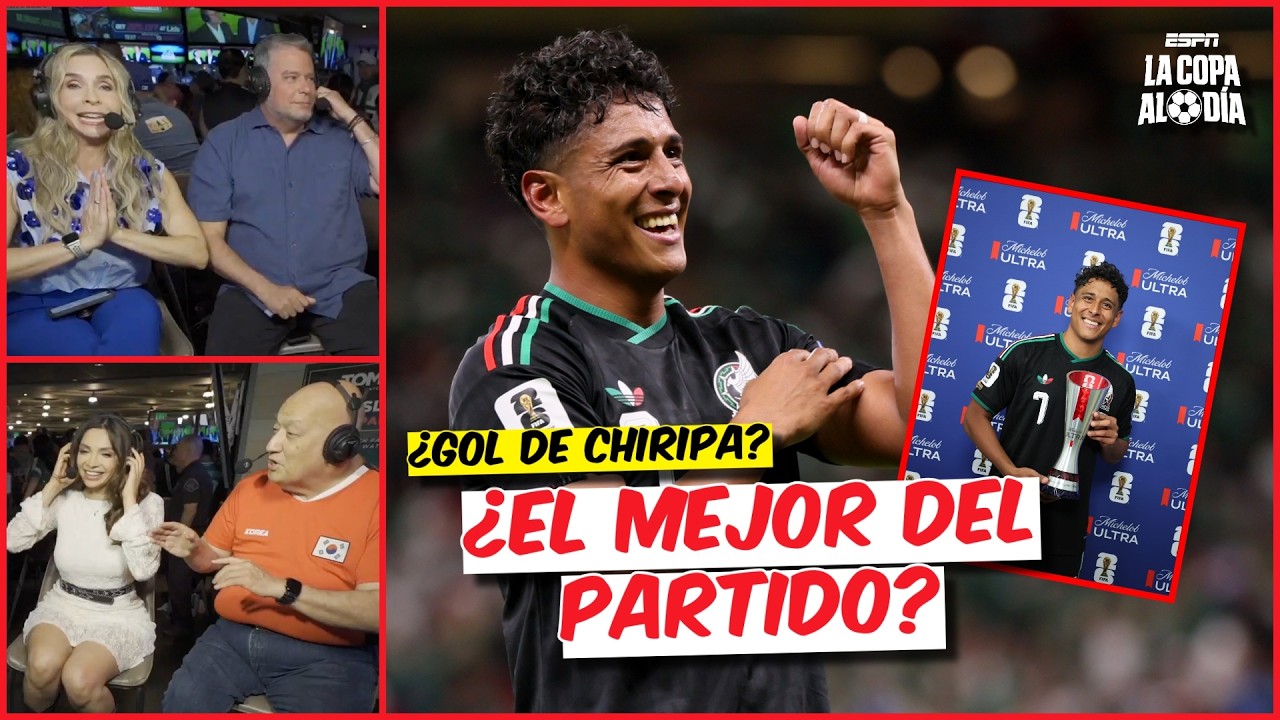 GOL de LUIS ROMO, ¿TALENTO o SUERTE? Fue el MVP en la victoria de México | La Copa al Día