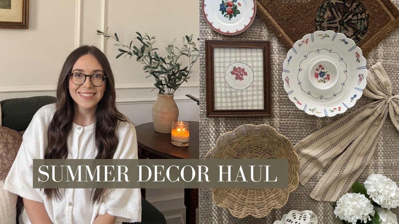 Summer Home Decor Haul | New Summer Finds, Summer Decorating Ideas, Home Decor 2026