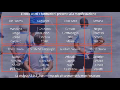 Bocce : Memorial Arnaldo Perina - Torino 5 Luglio 2022