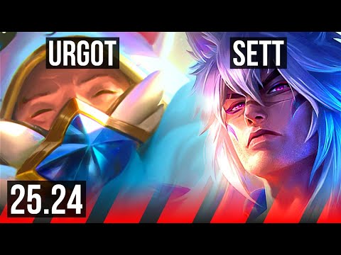 URGOT vs SETT (TOP) | EUW Master | 25.24