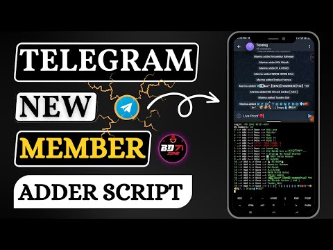 New Free Member Adder Script For Telegram | You Can Scrape Hidden Members | No Account Ban | Live 🔴
