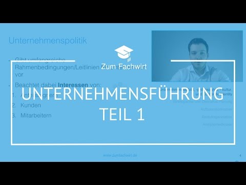 Unternehmensführung Teil 1 Wirtschaftsfachwirt/Fachwirt IHK Betriebsorganisation Demokurs